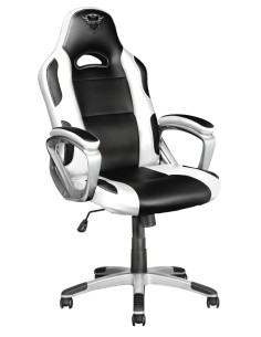 Trust GXT 705W Sedia da gaming per PC Nero, Bianco