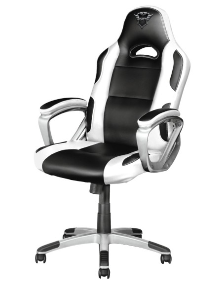 Trust GXT 705W Sedia da gaming per PC Nero, Bianco