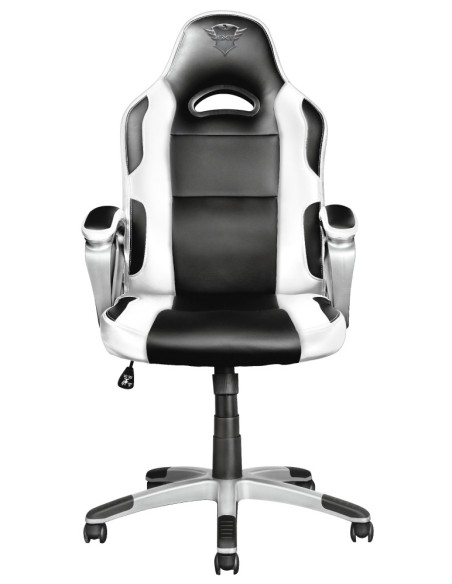 Trust GXT 705W Sedia da gaming per PC Nero, Bianco