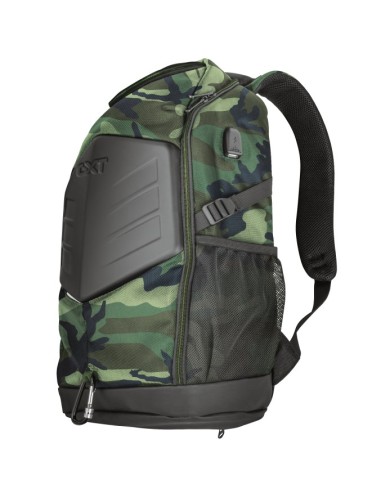 Trust GXT 1255 Outlaw zaino Nero Verde Poliestere