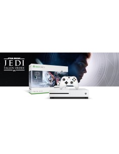 Microsoft Xbox One S 1TB + Star Wars Jedi  Fallen Order 1000 GB Wi-Fi Bianco