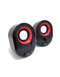 Equip 245332 altoparlante Nero, Rosso Cablato 3 W 2