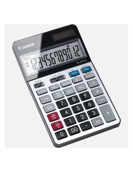Canon HS-20TSC calcolatrice Desktop Calcolatrice finanziaria Nero, Argento