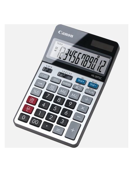 Canon HS-20TSC calcolatrice Desktop Calcolatrice finanziaria Nero, Argento