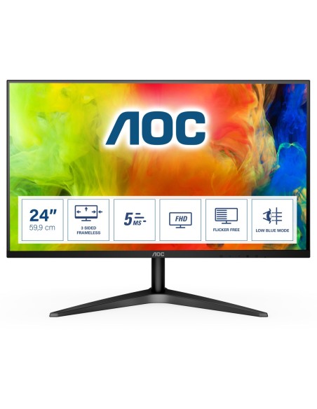 AOC B1 24B1H Monitor PC 61 cm (24") 1920 x 1080 Pixel Full HD LED Nero
