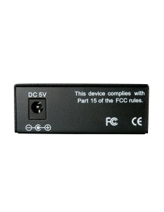 Lindy 25118 convertitore multimediale di rete 100 Mbit s 1310 nm Modalità multipla Nero 2