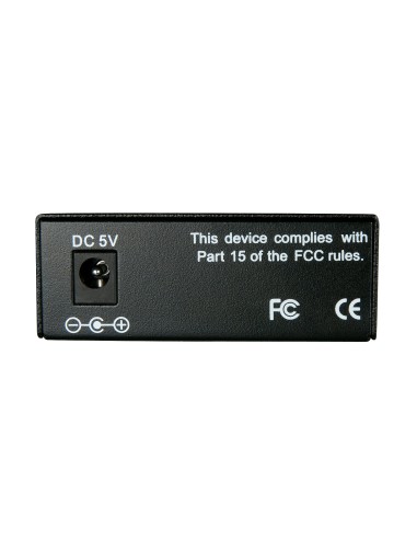 Lindy 25118 convertitore multimediale di rete 100 Mbit s 1310 nm Modalità multipla Nero