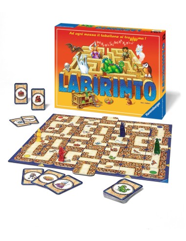 Ravensburger Labirinto Gioco da tavolo Travel adventure