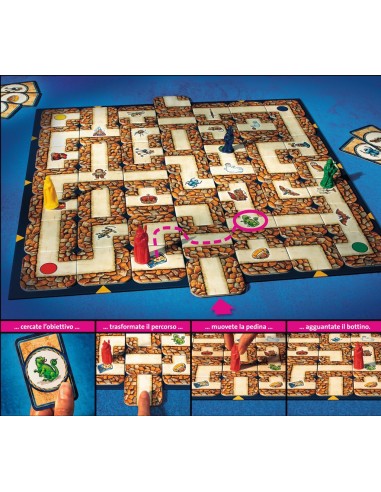 Ravensburger Labirinto Gioco da tavolo Travel adventure