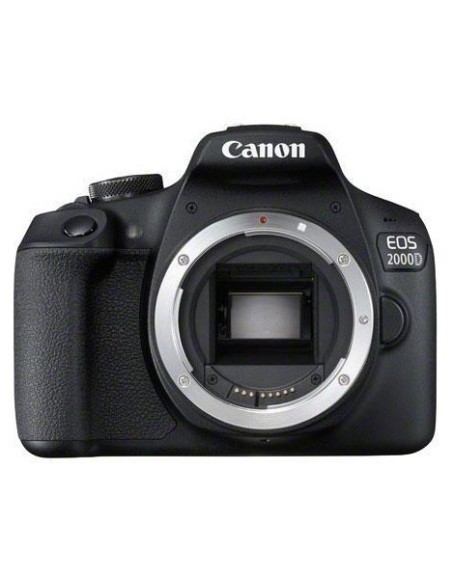 Canon EOS 2000D BK BODY EU26 Corpo della fotocamera SLR 24,1 MP CMOS 6000 x 4000 Pixel Nero