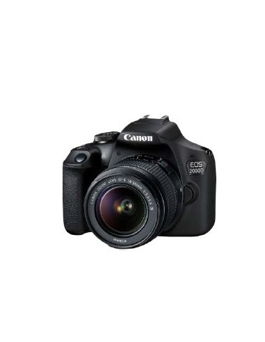 Canon EOS 2000D 18-55 DC + SB130 + 16GB Kit fotocamere SLR 24,1 MP CMOS 6000 x 4000 Pixel Nero
