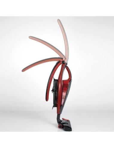 Ariete 00P276400AR0 Senza sacchetto 0,8 L 600 W Nero, Rosso