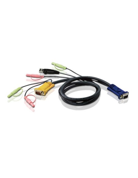 ATEN Cavo KVM USB con SPHD 3 in 1 e Audio – 1,8 m