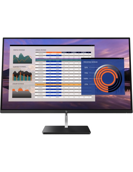 HP EliteDisplay S270n 68,6 cm (27") 3840 x 2160 Pixel 4K Ultra HD LED Nero, Argento