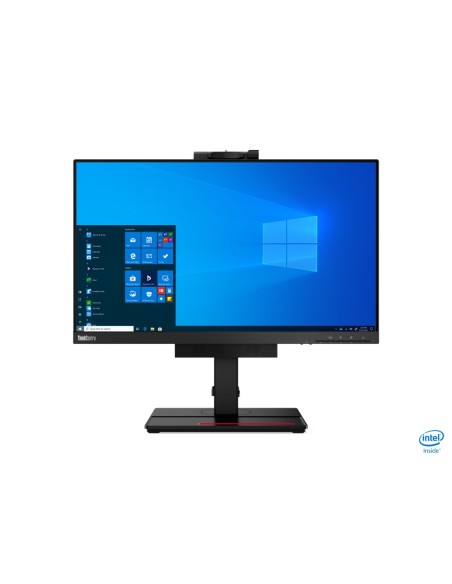 Lenovo ThinkCentre Tiny-In-One 60,5 cm (23.8") 1920 x 1080 Pixel Full HD LED Nero