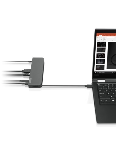 Lenovo USB-C Mini Dock Cablato USB 3.2 Gen 1 (3.1 Gen 1) Type-C Grigio