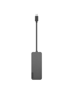 Lenovo 4X90X21427 hub di interfaccia USB 3.2 Gen 2 (3.1 Gen 2) Type-C 20000 Mbit s Grigio
