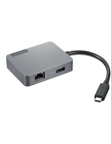 Lenovo 4X91A30366 hub di interfaccia USB 2.0 Type-C Grigio
