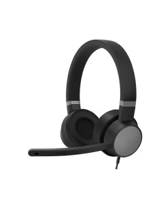 Lenovo Go Wired ANC Auricolare Cablato A Padiglione Car Home office USB tipo-C Nero