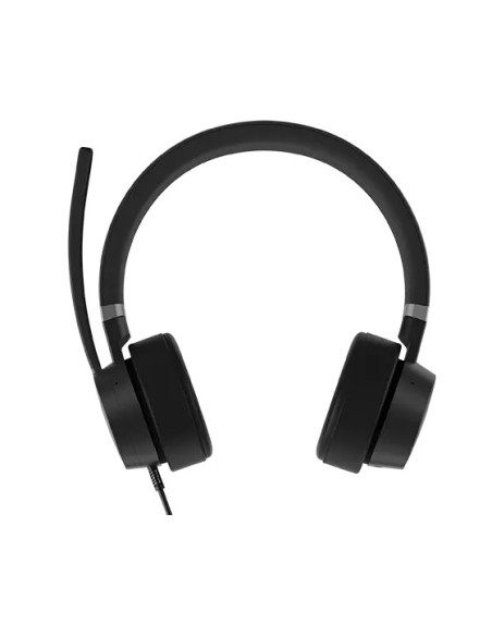 Lenovo Go Wired ANC Auricolare Cablato A Padiglione Car Home office USB tipo-C Nero