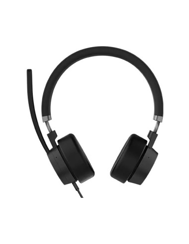 Lenovo Go Wired ANC Auricolare Cablato A Padiglione Car Home office USB tipo-C Nero