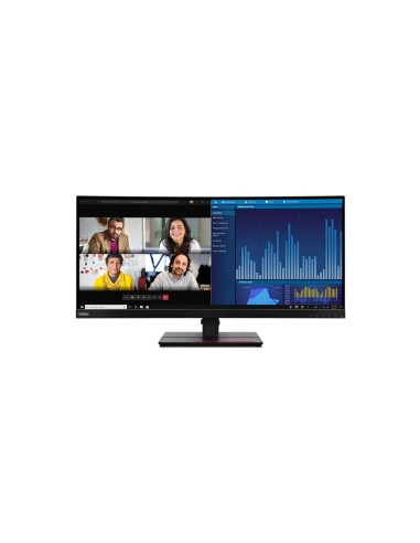 Lenovo ThinkVision P34w-20 86,7 cm (34.1") 3440 x 1440 Pixel Wide Quad HD LED Nero