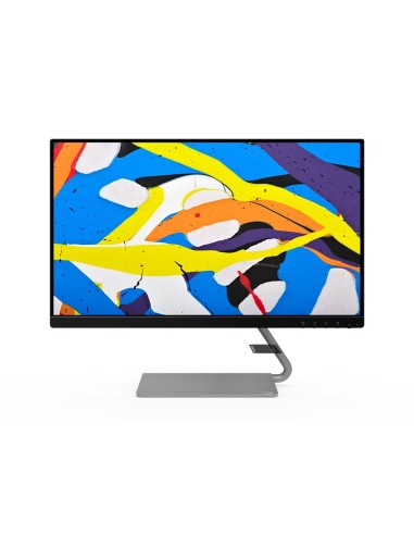 Lenovo Q24I-1L 60,5 cm (23.8") 1920 x 1080 Pixel Full HD LED Nero, Argento