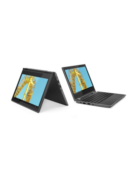 Lenovo 300e N4120 Ibrido (2 in 1) 29,5 cm (11.6") Touch screen HD Intel® Celeron® N 4 GB LPDDR4-SDRAM 128 GB SSD Wi-Fi 5