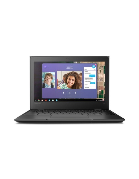 Lenovo 100e N4020 Chromebook 29,5 cm (11.6") HD Intel® Celeron® N 4 GB LPDDR4-SDRAM 32 GB eMMC Wi-Fi 5 (802.11ac) ChromeOS Nero