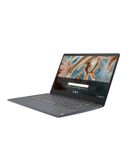 Lenovo IdeaPad 3 MT8183 Chromebook 35,6 cm (14") Full HD MediaTek 8 GB LPDDR4x-SDRAM 64 GB eMMC Wi-Fi 5 (802.11ac) ChromeOS Blu