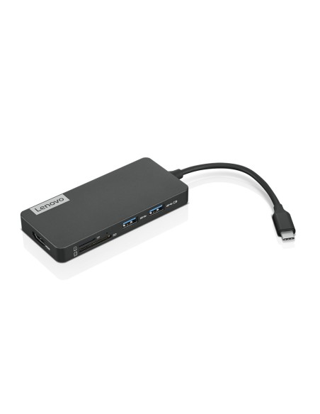 Lenovo GX90T77924 hub di interfaccia USB 3.2 Gen 1 (3.1 Gen 1) Type-C 5000 Mbit s Grigio