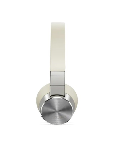 Lenovo Yoga Auricolare Con cavo e senza cavo A Padiglione Bluetooth Crema, Bianco