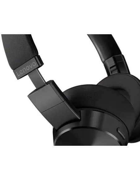 Lenovo Yoga Active Noise Cancellation Auricolare Con cavo e senza cavo A Padiglione MUSICA USB tipo-C Bluetooth Nero