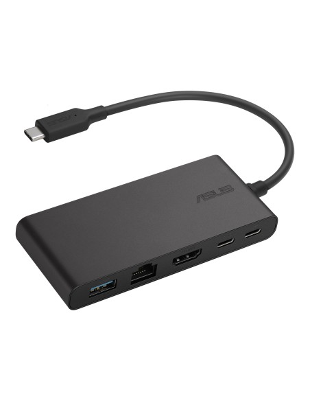 ASUS Dual 4K USB-C Dock Cablato USB 3.2 Gen 2 (3.1 Gen 2) Type-C Nero