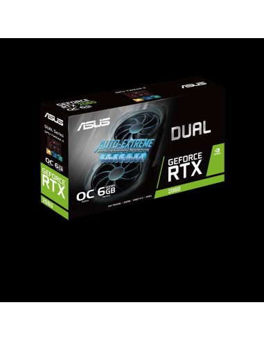 ASUS Dual -RTX2060-O6G-EVO NVIDIA GeForce RTX 2060 6 GB GDDR6