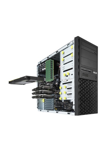 ASUS E500 G6-W1250021W W-1250 Tower Intel® Xeon® 32 GB DDR4-SDRAM 512 GB SSD Windows 10 Pro Stazione di lavoro Nero