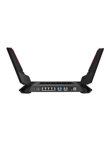 ASUS GT-AX6000 AiMesh router wireless Gigabit Ethernet Dual-band (2.4 GHz 5 GHz) 4G Nero