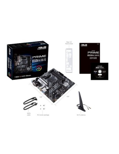 ASUS PRIME B550M-A (WI-FI) AMD B550 Presa AM4 micro ATX