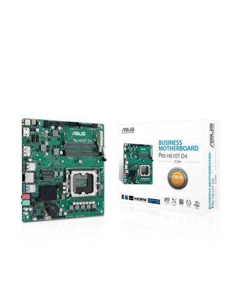 ASUS Pro H610T D4-CSM Intel H610 LGA 1700 mini ITX