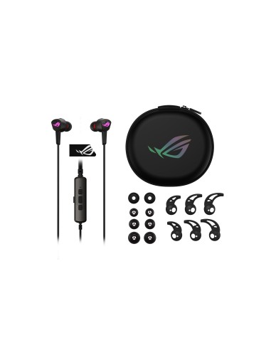 ASUS ROG CETRA II Cuffie Cablato In-ear Giocare USB tipo-C Nero