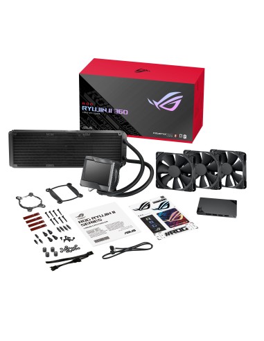 ASUS ROG RYUJIN II 360 Processore Raffreddatore di liquidi tutto in uno 12 cm Nero 1 pz