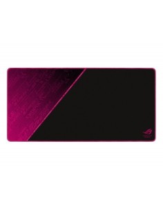ASUS ROG Sheath Electro Punk Tappetino per mouse per gioco da computer Nero, Rosa