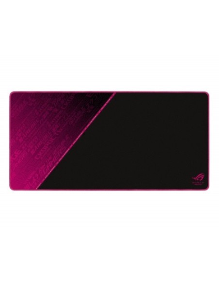 ASUS ROG Sheath Electro Punk Tappetino per mouse per gioco da computer Nero, Rosa