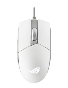 ASUS ROG Strix Impact II Moonlight White mouse Ambidestro USB tipo A Ottico 6200 DPI