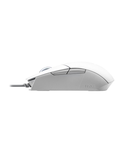 ASUS ROG Strix Impact II Moonlight White mouse Ambidestro USB tipo A Ottico 6200 DPI