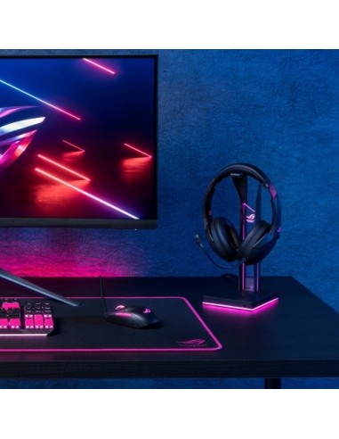ASUS ROG Strix Go 2.4 Electro Punk Auricolare Con cavo e senza cavo A Padiglione Giocare Bluetooth Nero