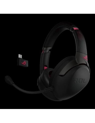 ASUS ROG Strix Go 2.4 Electro Punk Auricolare Con cavo e senza cavo A Padiglione Giocare Bluetooth Nero