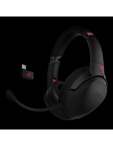 ASUS ROG Strix Go 2.4 Electro Punk Auricolare Con cavo e senza cavo A Padiglione Giocare Bluetooth Nero