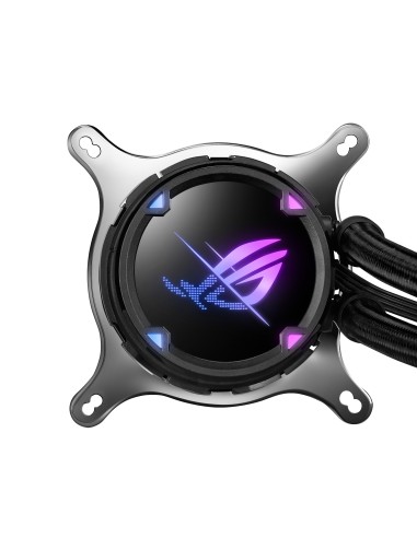 ASUS ROG STRIX LC II 240 ARGB Processore Raffreddatore di liquidi tutto in uno 12 cm Nero, Bianco