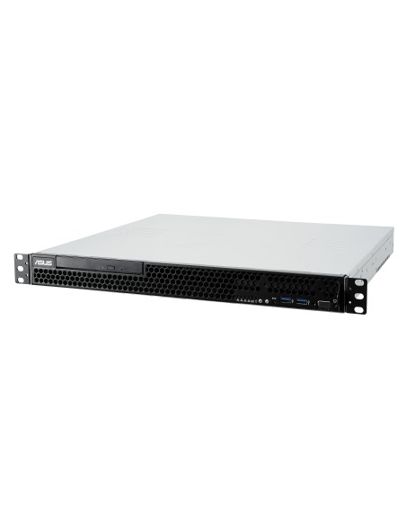 ASUS RS100-E10-PI2 Intel C242 LGA 1151 (Presa H4) Rack (1U) Nero, Metallico